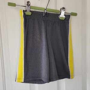 Garanimals Gray Shorts with Yellow Stripes
